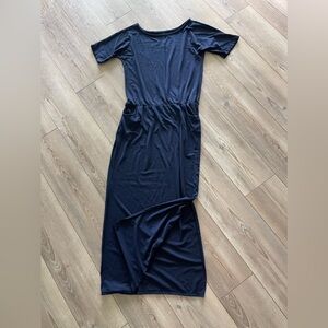 Navy blue dress